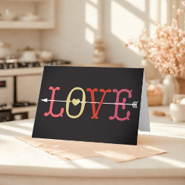 Ouderwetse Romantische Valentijnsdag Kaart