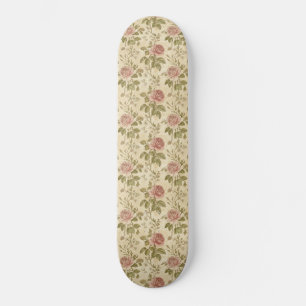 Ouderwetse Roos Bloempatroon Persoonlijk Skateboard