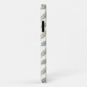Ouderwetse Roos Patroon - iPhone 11 Hoesje (Achterkant/rechts)