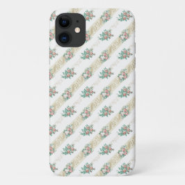Ouderwetse Roos Patroon - iPhone 11 Hoesje