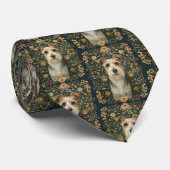 Ouderwetse Rough Coated Jack Russell Terrier Stropdas (Opgerold)