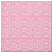 Ouderwetse roze bloemen stof (Swatch)