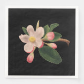 Ouderwetse Roze Bloesem Servet (Voorkant)