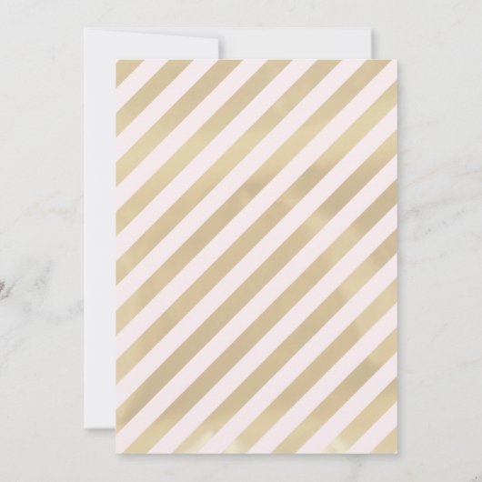 Ouderwetse roze ijssalon verjaardag kaart (Achterkant)