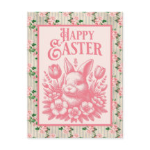 Ouderwetse roze paashaas