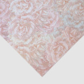 Ouderwetse rozen in crème - bloemmotief tissuepapier (Detail)