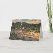 Ouderwetse Russian River Beach Kaart (Voorkant)