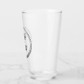 Ouderwetse Rustieke Boho Bruiloft Glas (Links)