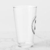 Ouderwetse Rustieke Boho Bruiloft Glas (Rechts)