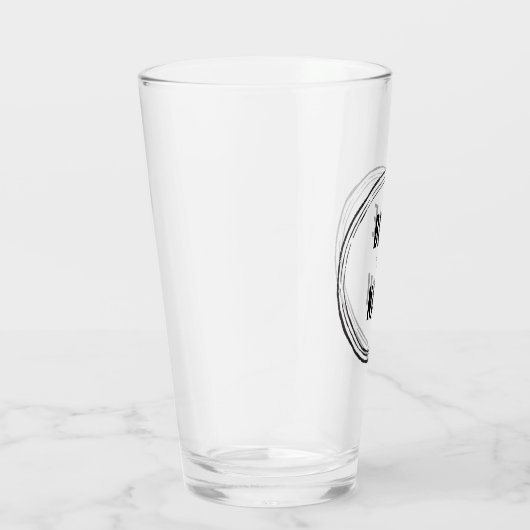 Ouderwetse Rustieke Boho Bruiloft Glas (Rechts)
