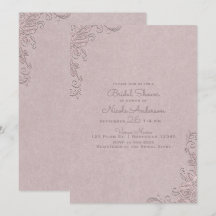 Ouderwetse Rustieke Elegante Roze Hoek Bruidsdouch
