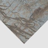 Ouderwetse Rustieke Textuur Huis Decoupage Tissuepapier (Detail)