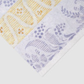 Ouderwetse Rustieke Textuur Victoriaanse Decoupage Tissuepapier (Detail)