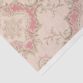 Ouderwetse Rustieke Textuur Victoriaanse Decoupage Tissuepapier (Detail)