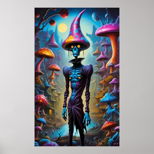 Ouderwetse schimmel dood magie - Ken Gage Art Poster (Voorkant)