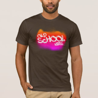 Ouderwetse sfeer-90's t-shirt