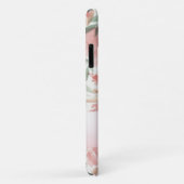 Ouderwetse Shabby Chic Aquarel Bloemen Case-Mate iPhone Case (Achterkant/rechts)