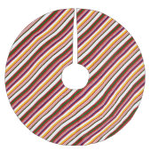 Ouderwetse Snoepjes strepen Kerstboom Rok (Voorkant)