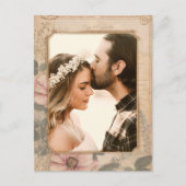 Ouderwetse  stijl eigen fotosjabloon briefkaart (Voorkant)