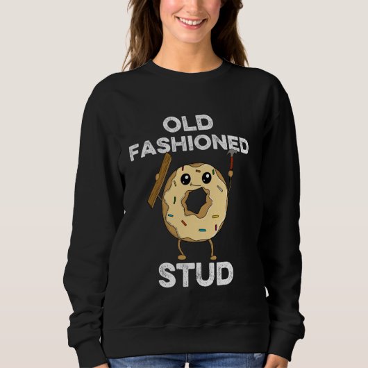 Ouderwetse Stud Carpenter Dad Carpentry Funny D Trui (Voorkant)