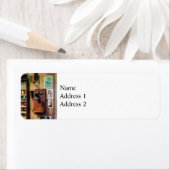 Ouderwetse Telefoon Etiket (Insitu)