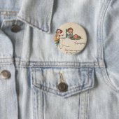 ouderwetse Thanksgiving Ronde Button 5,7 Cm (In situ)