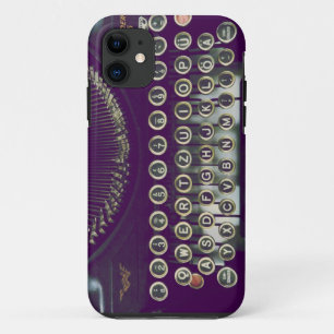 ouderwetse typemachine Case-Mate iPhone case
