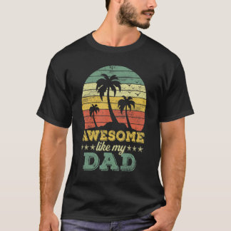 Ouderwetse uitstekend zoals mijn vader familie Oud T-shirt