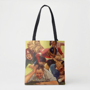 Ouderwetse Vaderdag, Voetbal Kinderen en Familie H Tote Bag