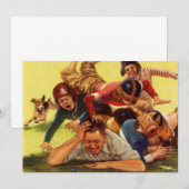 Ouderwetse Vaderdag, Voetbal Kinderen en GezinsHon (Voorkant / Achterkant)