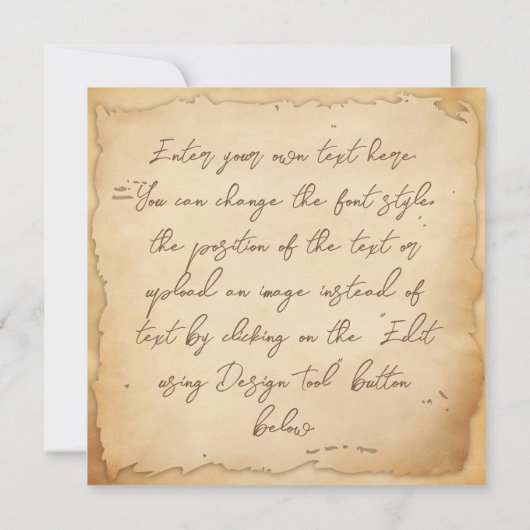  ouderwetse verzorger, verpleegassistent feestdagenkaart (Achterkant)