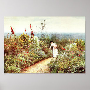 ouderwetse Victoriaans 1916 Fine Art Post Poster