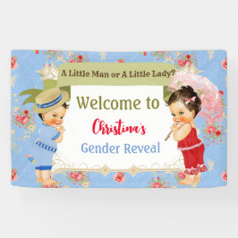 Ouderwetse Victoriaanse Zomer Geslacht Onthulling  Spandoek