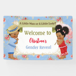 Ouderwetse Victoriaanse Zomer Geslacht Reveal Spandoek