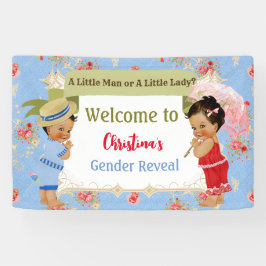 Ouderwetse Victoriaanse Zomer Geslacht Reveal  Spandoek