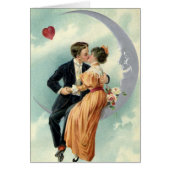 Ouderwetse Victoriase stel kust op een wassende ma (Voorkant)