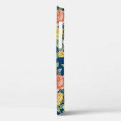 Ouderwetse waterverf bloemrozen achtergrond | Case-Mate iPhone case (Achterkant / Links)