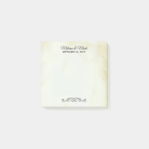 ouderwetse Westerne stijl Post-it® Notes