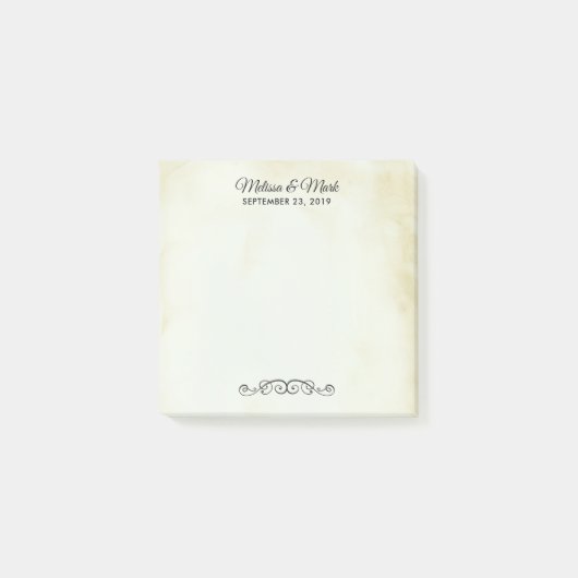 ouderwetse Westerne stijl Post-it® Notes (Voorkant)