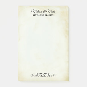 ouderwetse Westerne stijl Post-it® Notes