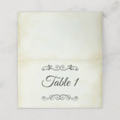  ouderwetse Westerne stijl-weddenschappen Plaatskaartje (Buitenkant ongevouwen)