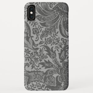 Ouderwetse William Morris Grijze Botanische Case-Mate iPhone Case