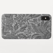 Ouderwetse William Morris Grijze Botanische Case-Mate iPhone Case (Achterkant (horizontaal))