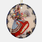 Ouderwetse winkelkerst ornament (Links)