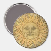 ouderwetse zon magneet (Voorkant / Achterkant)