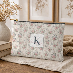 OuderwetsRustiek Shabby Chic Bloemen op Hout Boerd Etui