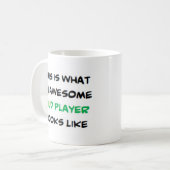 oudespeler, geweldige koffiemok (Voorkant links)