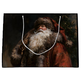 Oudewereldse Kerstman Groot Cadeauzakje
