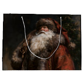 Oudewereldse Kerstman Groot Cadeauzakje (Achterkant)
