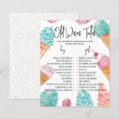 Oudewijvenpraatjes Wat is het Laatje Baby Shower S (Voorkant / Achterkant)